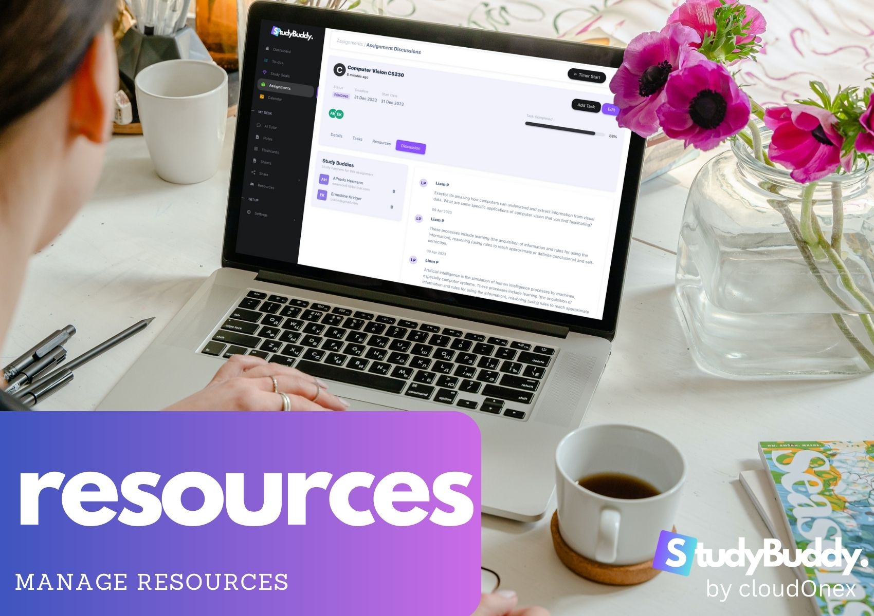 StudyBuddy SaaS - Collaborative Student Productivity Tool